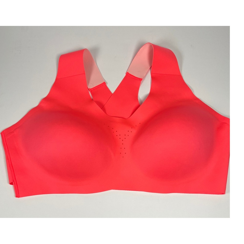Brooks Dare Crossback Run Bra Fluoro Pink 40C D High Impact Sports Bra